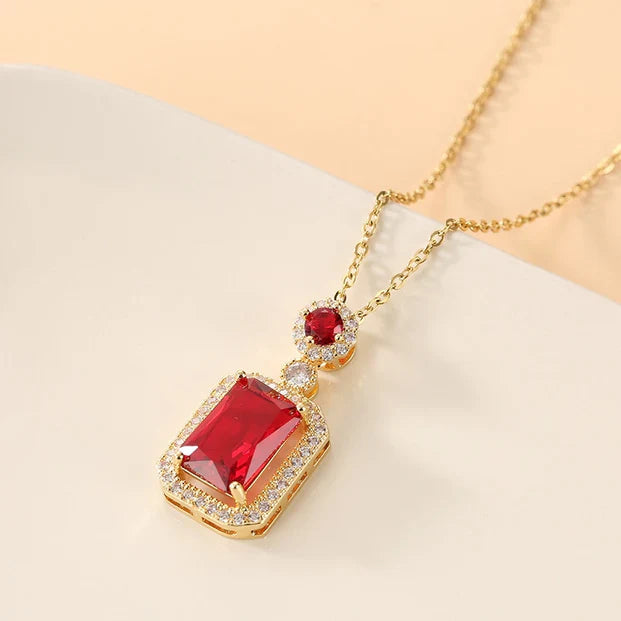 Red Diamond Pendant