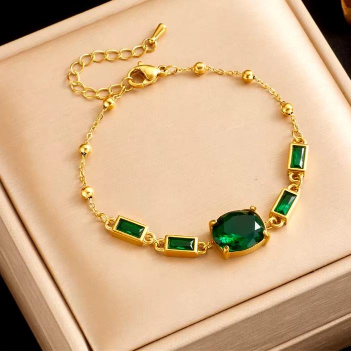 Green Stone Bracelet