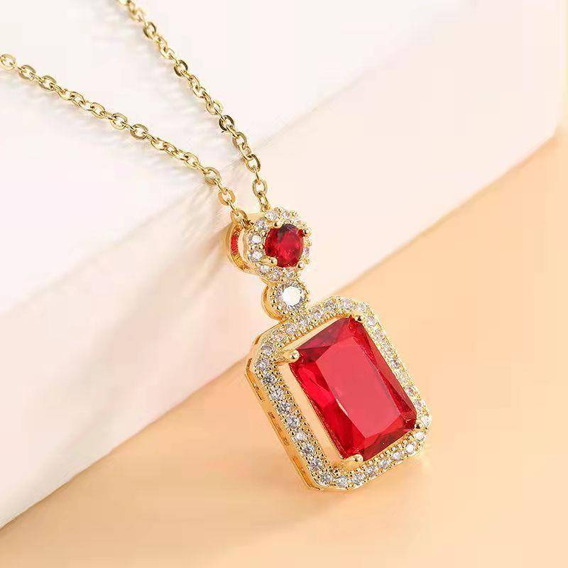 Red Diamond Pendant