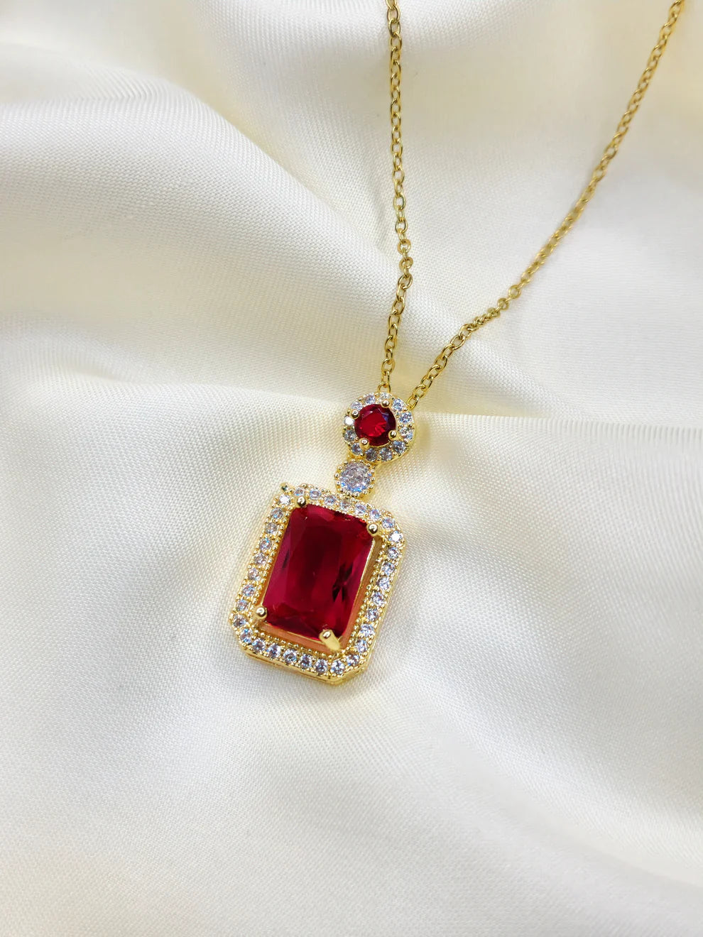 Red Diamond Pendant